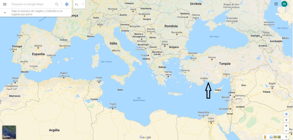 Google Maps Turquia