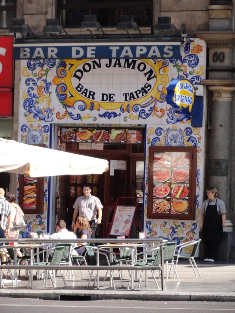 Bar de Tapas em Madrid