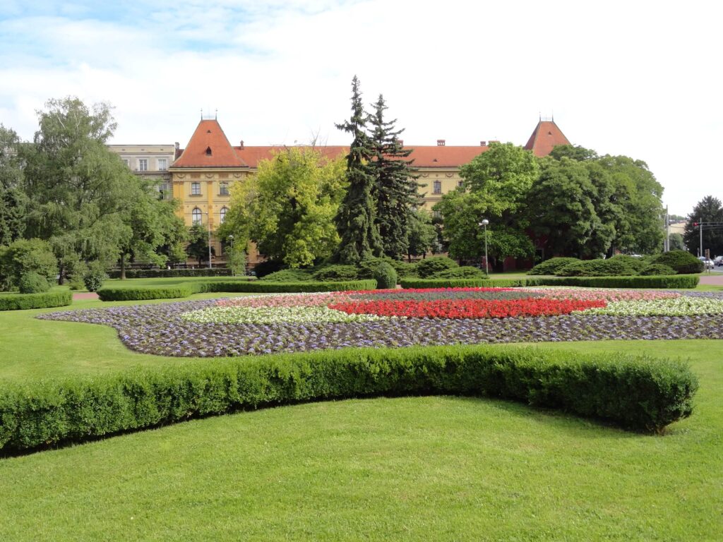 Zagreb jardins na Croacia